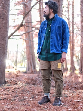 「NATAL DESIGN（ネイタルデザイン）のアイテム（ブルゾン）」を使った、SCATTER BRAIN nicoじいさん（メンズ・174cm）の冬コーディネート