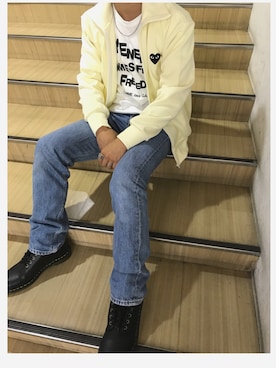 「アイテム（ジャージ）」を使った、streetwearさん（メンズ・169cm・10代）の秋コーディネート