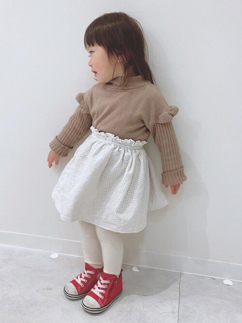 ほのぴ Apres Les Coursのニット セーターを使ったコーディネート Wear