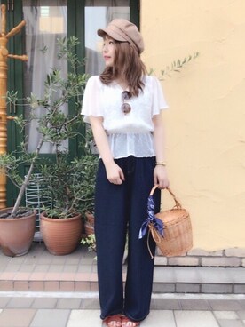 たきさん（レディース・157cm）の夏コーディネート