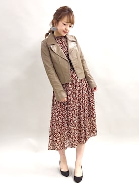 たきさん（レディース・157cm）の秋コーディネート