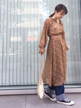 たきさん（レディース・157cm）の秋コーディネート