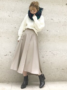 たきさん（レディース・157cm）の冬コーディネート