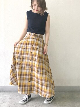 たきさん（レディース・157cm）の春コーディネート