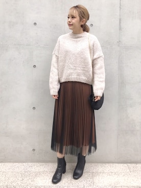 たきさん（レディース・157cm）の秋コーディネート