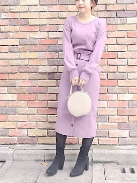 たきさん（レディース・157cm）の冬コーディネート