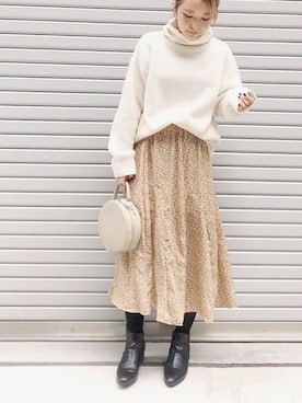 たきさん（レディース・157cm）の冬コーディネート