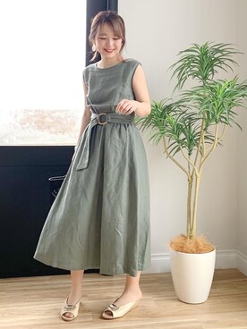 たきさん（レディース・157cm）の春コーディネート