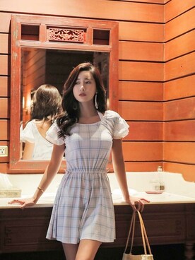 「アイテム（水着）」を使った、エンジェルルナさん（レディース・165cm）の春コーディネート