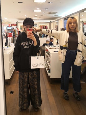 「axes femme（アクシーズファム）のアイテム（ローファー）」を使った、一丸さん（レディース・165cm）の秋コーディネート