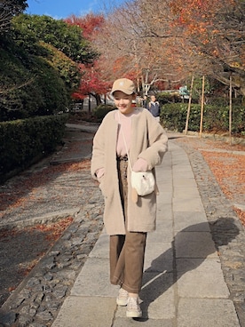 一丸さん（レディース・165cm）の冬コーディネート