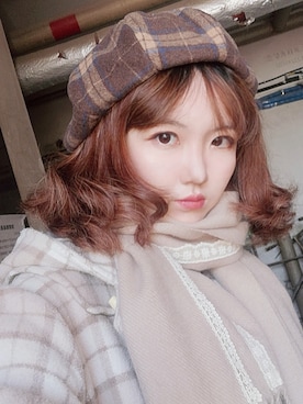 一丸さん（レディース・165cm）の冬コーディネート