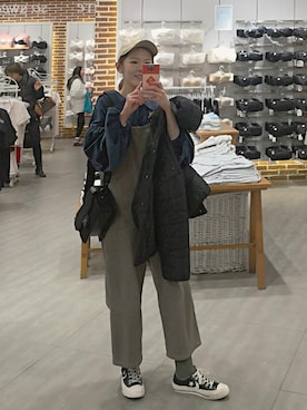 一丸さん（レディース・165cm）の冬コーディネート