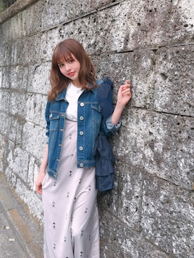 加藤ナナ(加藤ちゃん)さん(レディース・160cm)の春コーディネート