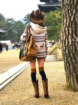 「goa（ゴア）のアイテム（バッグ）」を使った、漆黒のぷりんきぃ🌙*.｡★*ﾟさん（レディース・153cm）の冬コーディネート