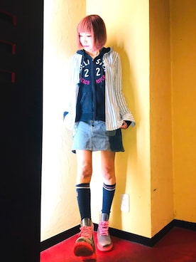 「COCOLULU（ココルル）のアイテム」を使った、漆黒のぷりんきぃ🌙*.｡★*ﾟさん（レディース・153cm）の冬コーディネート