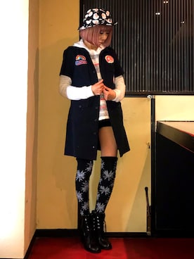漆黒のぷりんきぃ🌙*.。★*゚さん(レディース・153cm)の春コーディネート