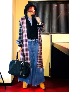 漆黒のぷりんきぃ🌙*.｡★*ﾟさん（レディース・153cm）の春コーディネート