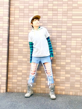 漆黒のぷりんきぃ🌙*.｡★*ﾟさんのコーディネート