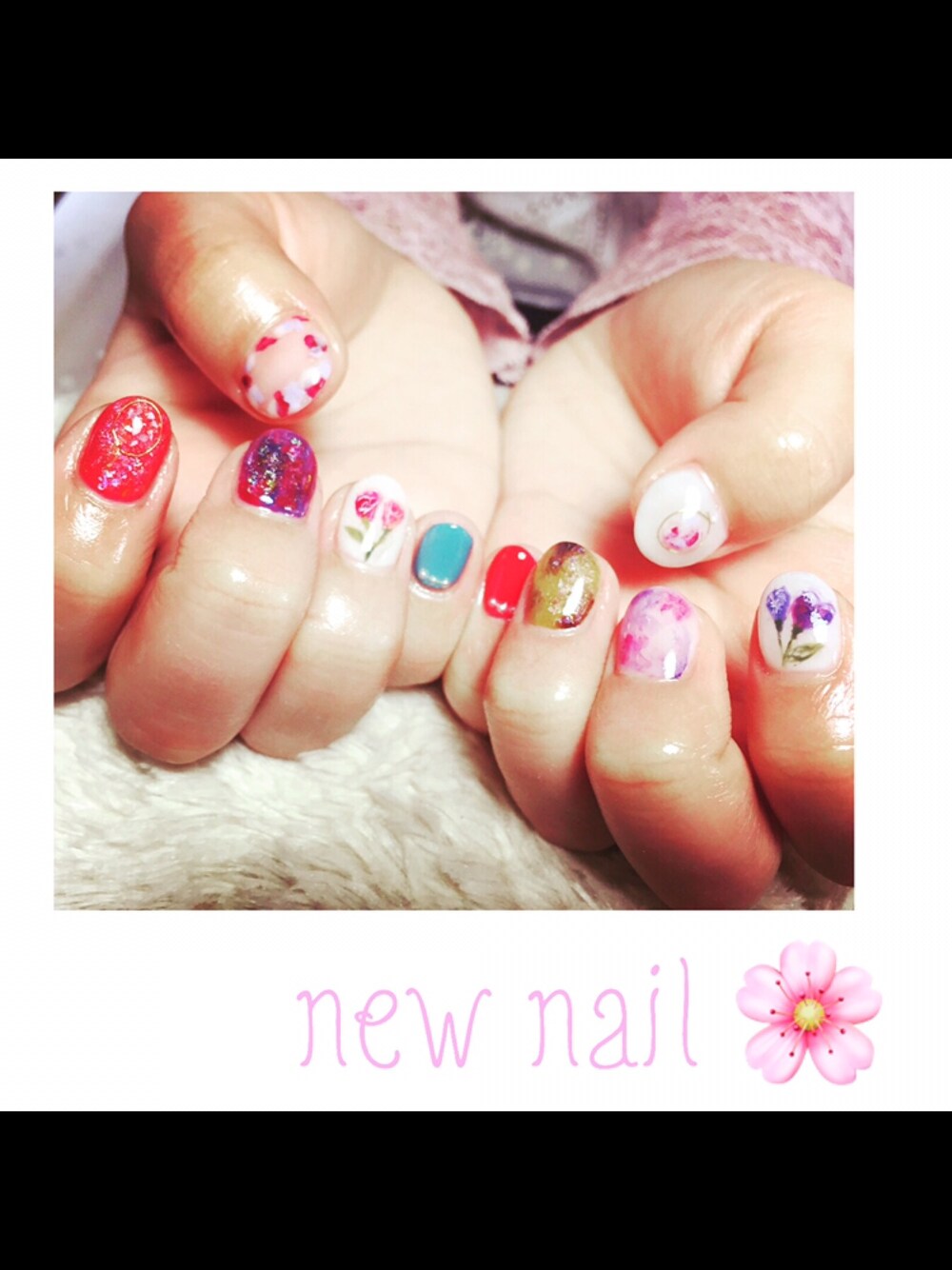 「カジュアルコーデ、春コーデ、きれいめカジュアル、nail 、ネイル」｜「no brandのアイテム（その他、その他）」を使った、あすかぴさん（レディース・164cm）の春コーディネートの1枚目の写真