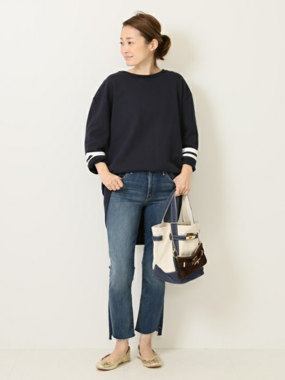 Deuxieme Classe フットボールワイドTシャツ DEUXIEME CLASSE - タグ付き新品未使用⭐️AMERICANA アメリカーナ