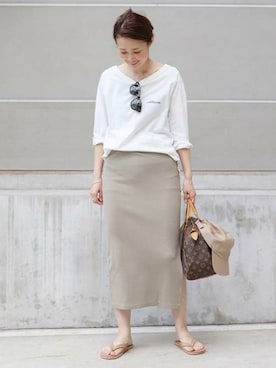 MIZUさん（レディース・162cm）の夏コーディネート