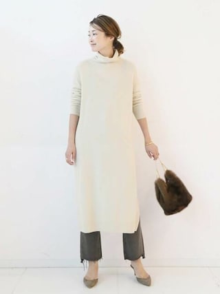 【美品】Deuxieme Classe CAPRI タートルネックワンピース Deuxieme Classe（ドゥーズィエムクラス）の「CAPRI