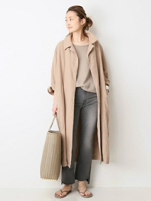 Deuxieme Classe（ドゥーズィエムクラス）の「LINEN コート