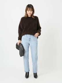 Deuxieme Classe（ドゥーズィエムクラス）の「Fluffy sweater (BROWN