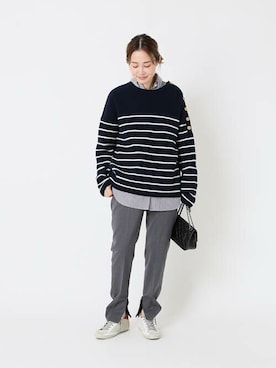 「ドゥーズィエムクラス」｜MIZUさん（レディース・162cm）の秋コーディネート
