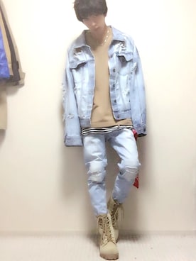 「BIGBANG」｜こう『今日から相互フォロー』さん（メンズ・170cm・20代）の冬コーディネート