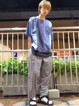 こう『今日から相互フォロー』さん（メンズ・170cm）の夏コーディネート