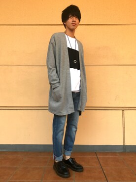 こう『今日から相互フォロー』さん(メンズ・170cm)の秋コーディネート