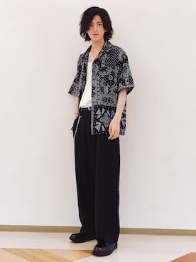 「インスタグラム」｜「アイテム（その他）」を使った、こう『今日から相互フォロー』さん（メンズ・170cm）の夏コーディネート