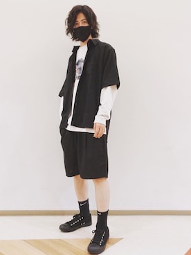 「スケートスタイル」｜「アイテム（その他）」を使った、こう『今日から相互フォロー』さん（メンズ・170cm）の夏コーディネート