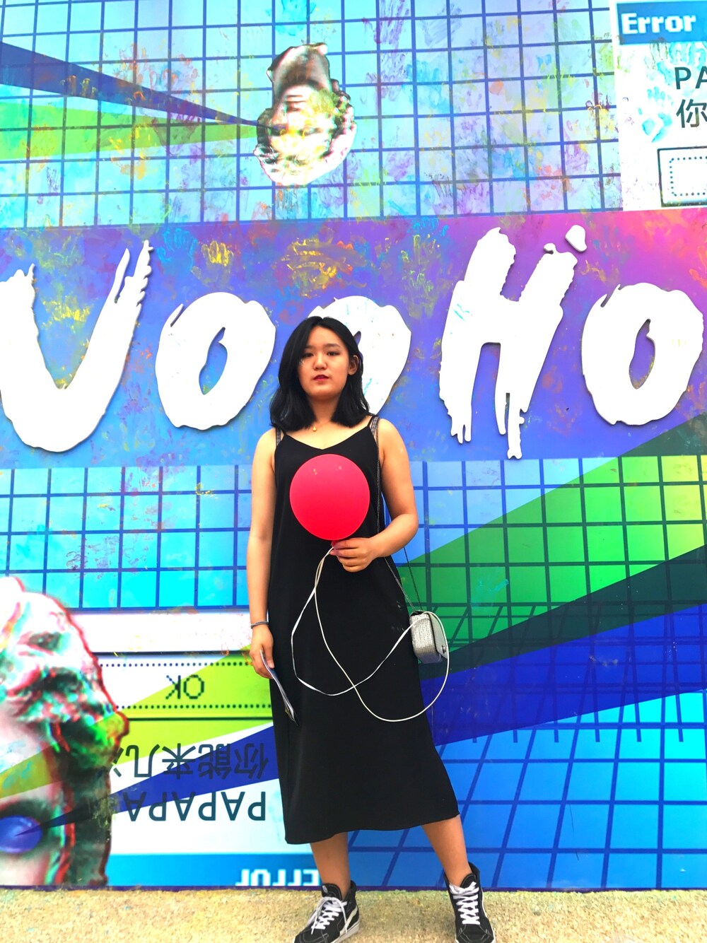 「Music Festival、音乐节」｜「ZARAのアイテム（バッグ、グレー系）」を使った、dollydongさん（レディース・167cm）の春コーディネートの1枚目の写真