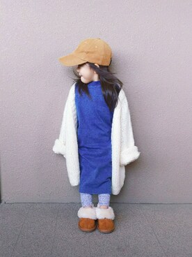 hayumiさん（キッズ・100cm）の冬コーディネート