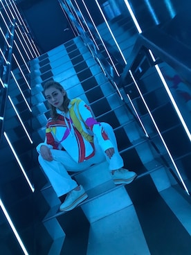 「ESCADA（エスカーダ）のアイテム」を使った、まゆみーぬさん（レディース・158cm）の春コーディネート