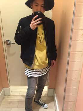 かいとさん（メンズ・165cm）の春コーディネート