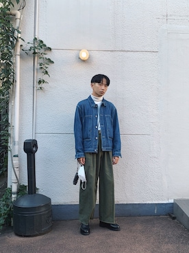 「saby」｜「アイテム（ジャケット/アウター）」を使った、tetsu_kaoさん（メンズ・165cm）の秋コーディネート