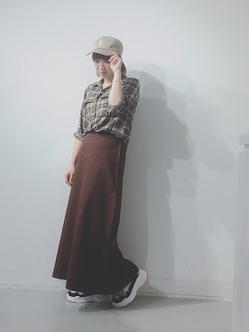 「秋のブラウンスタイル」｜nabeさん（レディース・163cm）の秋コーディネート