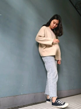 「lativ（ラティーヴ）のアイテム」を使った、shanniiiさん（レディース・162cm）の冬コーディネート