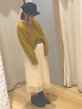 おかゆさん（レディース・154cm）の冬コーディネート