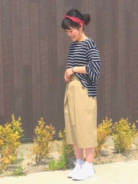 おかゆさん（レディース・154cm）の春コーディネート