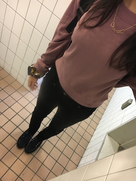 「Avail（アベイル）のアイテム（リング）」を使った、REINAさん（レディース・162cm）の秋コーディネート