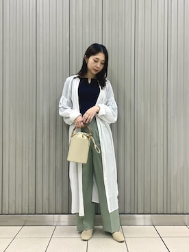 rioさん（レディース・160cm）の冬コーディネート