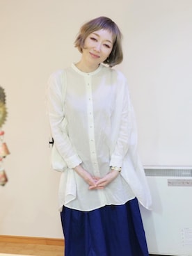 「習い事」｜aoさん（レディース・169cm）の夏コーディネート