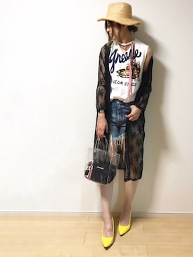 erina さん（レディース・165cm）の夏コーディネート