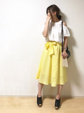 erina さん（レディース・165cm）の夏コーディネート