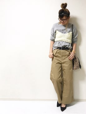 erina さん（レディース・165cm）の秋コーディネート